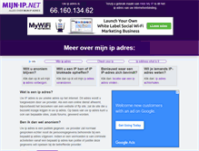 Tablet Screenshot of mijn-ip.net